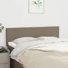 Image de vidaXL Têtes de lit 2 pcs Taupe 72x5x78/88 cm Tissu345788