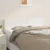 Image de vidaXL Têtes de lit 2 pcs Blanc 72x5x78/88 cm Similicuir345793