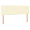 Image de vidaXL TÃªtes de lit 2 pcs CrÃ¨me 72x5x78/88 cm Similicuir