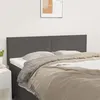 Image de vidaXL Têtes de lit 2 pcs Gris 72x5x78/88 cm Similicuir345796