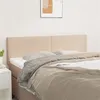 Image de vidaXL Têtes de lit 2 pcs Cappuccino 72x5x78/88 cm Similicuir345797