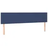 Image de vidaXL TÃªtes de lit 2 pcs Bleu 80x5x78/88 cm Tissu