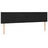 Image de vidaXL TÃªtes de lit 2 pcs Noir 80x5x78/88 cm Similicuir