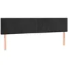 Image de vidaXL Vidaxl Têtes De Lit 2 Pcs Noir 90x5x78/88 Cm Velours