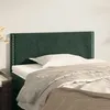 Image de vidaXL Tête de lit Vert foncé 80x5x78/88 cm Velours