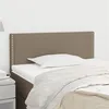 Image de vidaXL Tête de lit Taupe 90x5x78/88 cm Tissu345888