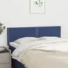 Image de vidaXL Têtes de lit 2 pcs Bleu 72x5x78/88 cm Tissu