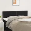 Image de vidaXL Têtes de lit 2 pcs Noir 72x5x78/88 cm Similicuir