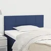 Image de vidaXL Tête de lit Bleu 80x5x78/88 cm Tissu346010