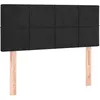 Image de vidaXL TÃªte de lit Noir 90x5x78/88 cm Velours