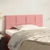 Image de vidaXL Tête de lit Rose 90x5x78/88 cm Velours