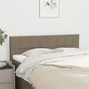 Image de vidaXL Têtes de lit 2 pcs Taupe 72x5x78/88 cm Tissu346050