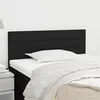 Image de vidaXL Tête de lit Noir 80x5x78/88 cm Tissu