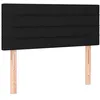 Image de vidaXL TÃªte de lit Noir 80x5x78/88 cm Tissu