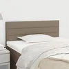 Image de vidaXL Tête de lit Taupe 100x5x78/88 cm Tissu346134