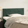 Image de vidaXL Tête de lit Vert foncé 100x5x78/88 cm Velours346141