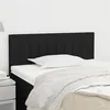 Image de vidaXL Tête de lit Noir 80x5x78/88 cm Tissu
