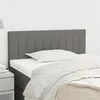 Image de vidaXL Tête de lit Gris foncé 90x5x78/88 cm Tissu346215
