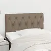Image de vidaXL Tête de lit Taupe 80x7x78/88 cm Tissu346302