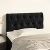 Image de vidaXL Tête de lit Noir 80x7x78/88 cm Velours346308