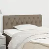 Image de vidaXL Tête de lit Taupe 90x7x78/88 cm Tissu346316