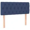 Image de vidaXL TÃªte de lit Bleu 100x7x78/88 cm Tissu