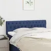 Image de vidaXL Têtes de lit 2 pcs Bleu 72x7x78/88 cm Tissu