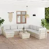 Image de vidaXL TÃªtes de lit 2 pcs Vert foncÃ© 72x7x78/88 cm Velours