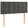 Image de vidaXL TÃªte de lit Gris foncÃ© 80x5x78/88 cm Velours