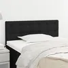 Image de vidaXL Tête de lit Noir 90x5x78/88 cm Tissu