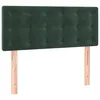 Image de vidaXL TÃªte de lit Vert foncÃ© 90x5x78/88 cm Velours