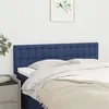 Image de vidaXL Têtes de lit 2 pcs Bleu 72x5x78/88 cm Tissu