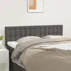Image de vidaXL Têtes de lit 2 pcs Gris 72x5x78/88 cm Similicuir