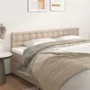 Image de vidaXL Têtes de lit 2 pcs Cappuccino 80x5x78/88 cm Similicuir