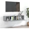 Image de vidaXL Ensemble de meubles TV 2 pcs Sonoma gris Bois d'ingénierie3120279