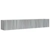Image de Vidaxl Ensemble De Meubles Tv 2 Pcs Sonoma Gris Bois D'ingÃ©nierie