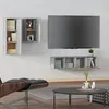 Image de vidaXL Ensemble de meubles TV 4 pcs Sonoma gris Bois d'ingénierie