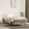 Image de vidaXL Matelas de lit à ressorts ensachés Gris clair 100x200x20 cm347748