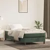Image de vidaXL Matelas de lit à ressorts ensachés Vert foncé 100x200x20 cm347751