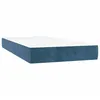 Image de vidaXL Vidaxl Matelas De Lit À Ressorts Ensachés Bleu Foncé 100x200x20 Cm