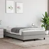 Image de vidaXL Matelas de lit à ressorts ensachés Gris clair 120x200x20 cm347754