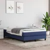 Image de vidaXL Matelas de lit à ressorts ensachés Bleu 120x200x20 cm Tissu347760