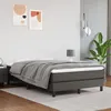 Image de vidaXL Matelas de lit à ressorts ensachés Gris 120x200x20cm Similicuir347766