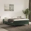 Image de vidaXL Matelas de lit à ressorts ensachés Vert foncé 140x190x20 cm347791