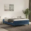 Image de vidaXL Matelas de lit à ressorts ensachés Bleu foncé 140x190x20 cm347792