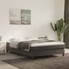Image de vidaXL Matelas de lit à ressorts ensachés Gris foncé 140x200x20 cm347809