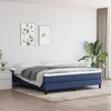 Image de vidaXL Matelas de lit à ressorts ensachés Bleu 160x200x20 cm Tissu347820