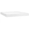 Image de vidaXL Matelas de lit Ã  ressorts ensachÃ©s Blanc 160x200x20 cm