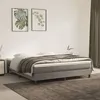 Image de vidaXL Matelas de lit à ressorts ensachés Gris clair 180x200x20 cm347848