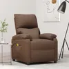 Image de vidaXL Vidaxl Fauteuil De Massage Marron Tissu